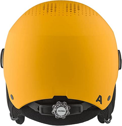 Alpina Kinder Zupo Visor Skihelm - Burned Yell 51-55 cm