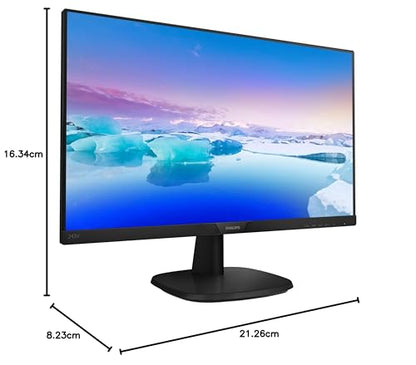 Philips 243V7QJABF 24 Zoll Full HD Monitor - Schwarz