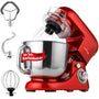 Lehmann Planetarische Küchenmaschine 2200W 5L – Rot