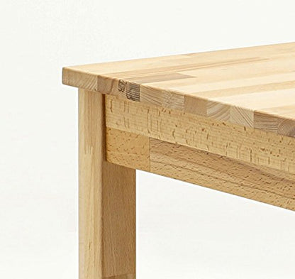 Robas Lund Esszimmertisch Alfons Kernbuche Natur 70x70 cm