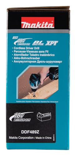 Makita DDF489Z Akku-Bohrschrauber 18V - Ohne Akku, ohne Ladegerät