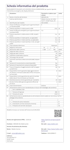 MEDION MD 819001 HD Fernseher 19 Zoll mit DVD-Player 12V