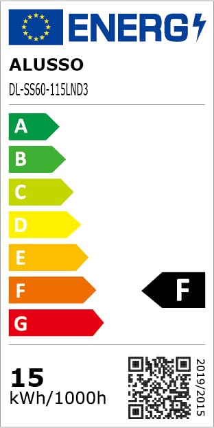 ALUSSO LIGHTING Einbaustrahler LED - 15W, 3CCT Dimmbar, 6er Set