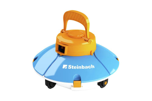 Steinbach Poolrunner Battery Basic 2.0 Akku-Poolsauger bis 10 m². Kompakt, reinigt autonom Beckenböden bis 10 m².