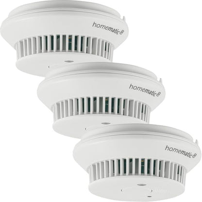 Homematic IP Smart Home Rauchwarnmelder 3er-Set Q-Label