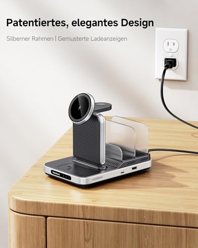 SwanScout 901M Induktive Ladestation 5-in-1 für Apple Geräte