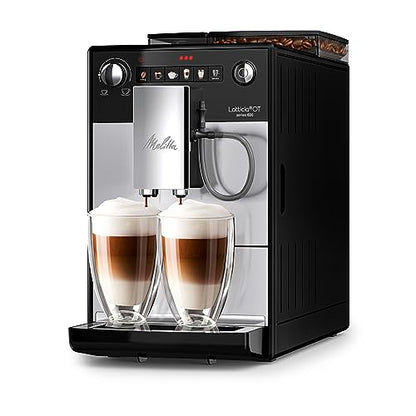 Melitta Latticia OT Kaffeevollautomat mit Milchsystem - silber/schwarz