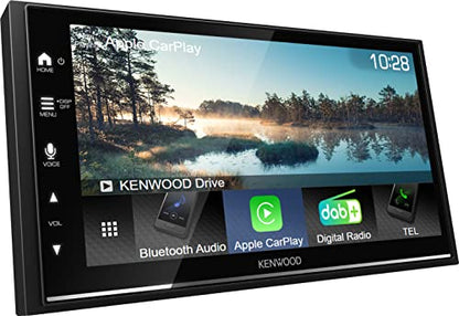 KENWOOD DMX7722DABS AV-Receiver - 6,8" CarPlay/Android Auto/DAB+