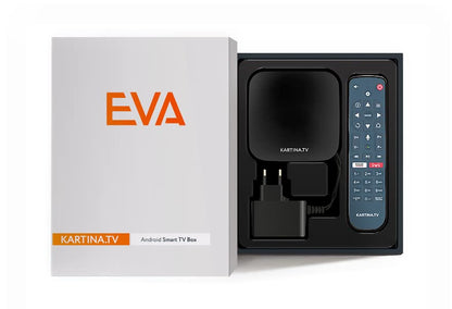 DuneHD Kartina Eva 4K IPTV Receiver mit Bluetooth Fernbedienung
