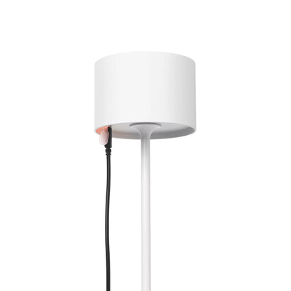 Blomus Farol Mobile LED Akku-Leuchte für Innen & Aussen, Weiss