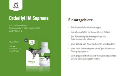 VetVital Viequo OrthoHyl HA Supreme – Gelenk-Ergänzung Hund 500 ml