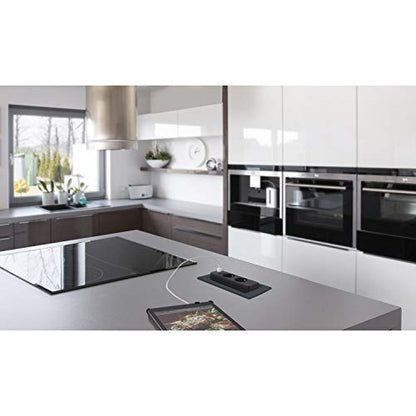 EVOline Backflip 159271005300 Tischsteckdose USB - Schwarz Matt