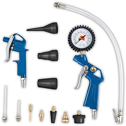 Scheppach HC51V Kompressor 50L ölfrei vertikal mit Druckluft-Set