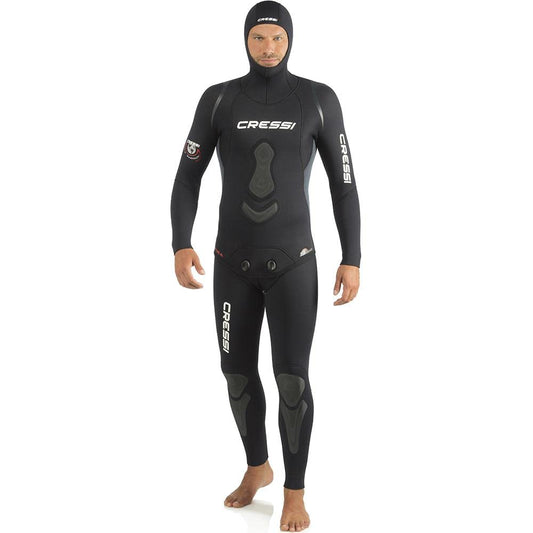 Cressi Apnea 5mm Tauchanzug – Kompletter Soft Neopren Anzug. Bietet Wärmeisolierung für Freitauchen und Speerfischen.
