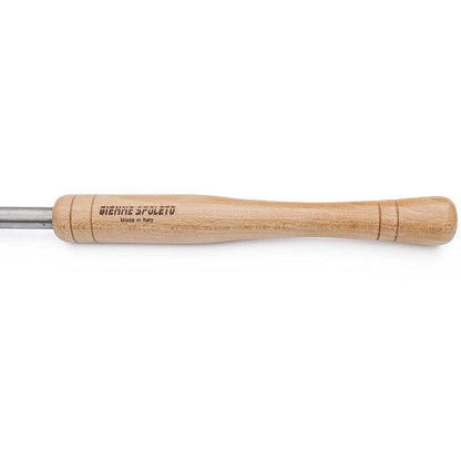 GIEMME 5-teiliges Pizzaschaufel-Set Edelstahl - Für Pizzen Ø 30 cm