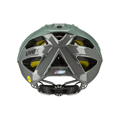 uvex Quatro cc MIPS MTB-Helm - Moss Rhino - 52-57cm
