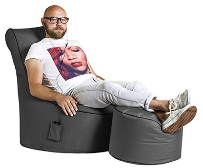 MAGMA Sitzsack Scuba Swing - Anthrazit