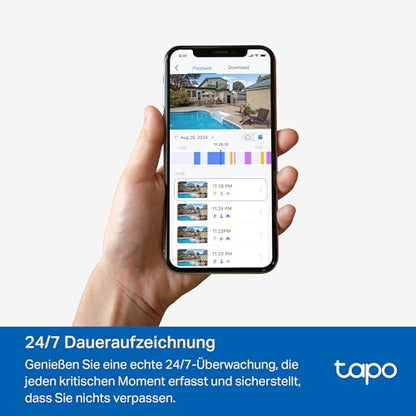 Tapo C460 KIT Solar Überwachungskamera Aussen Akku - 4K 8MP