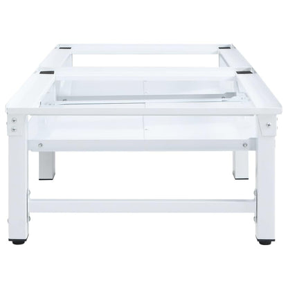 vidaXL Doppel Untergestell Waschmaschine Trockner – Auszug, Weiss