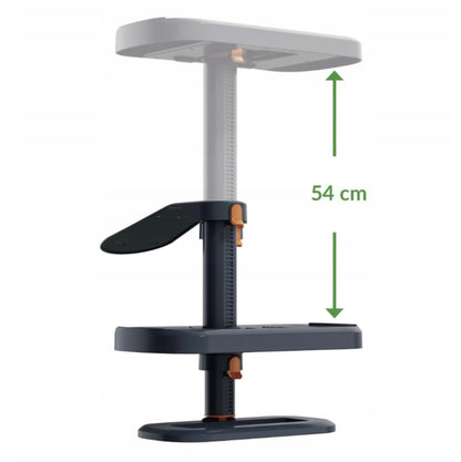 KneeGuardKids 4 Kinder Autositz Fussstütze – Einheitsgrösse