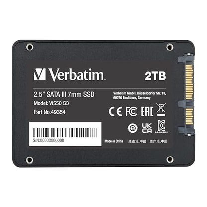 Verbatim Vi550 S3 SSD 2 TB - 2.5" SATA III intern