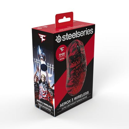 SteelSeries Aerox 3 Wireless Gaming-Maus - Faze Clan Edition
