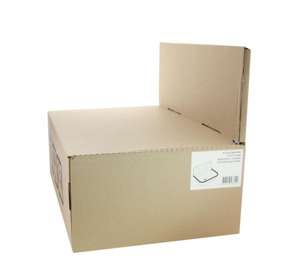 Quantex Ausgussbecken aus emailliertem Stahl, 51 x 33 x 37 cm