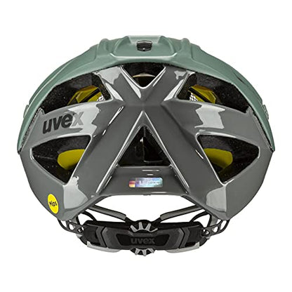 uvex Quatro cc MIPS MTB-Helm - Moss Rhino - 52-57cm
