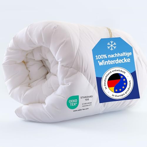 BLANCO Ganzjahresdecke 140x200 cm - Hygieneschutz Allergiker: Weiße, rechteckige Steppdecke. Optimal für ganzjährigen Schlaf und Allergikerschutz.