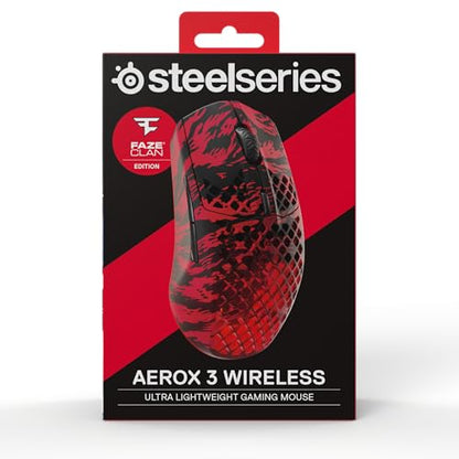 SteelSeries Aerox 3 Wireless Gaming-Maus - Faze Clan Edition