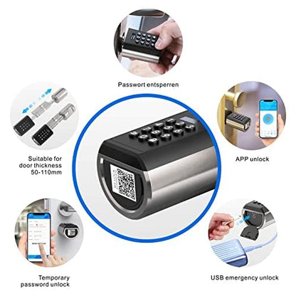 WELOCK PBL41 Elektronisches Türschloss – Zahlencode, Bluetooth, IP65