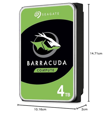 Seagate BarraCuda 4TB Interne HDD 3.5 Zoll (ST4000DMZ04)