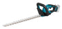 Makita DUH506Z Akku-Heckenschere – 18V 50cm ohne Akku. Blau-schwarze Heckenschere mit 50cm Schnittlänge zum kabellosen Heckenschnitt.