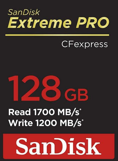 SanDisk Extreme Pro CFexpress Speicherkarte Typ B - 128 GB