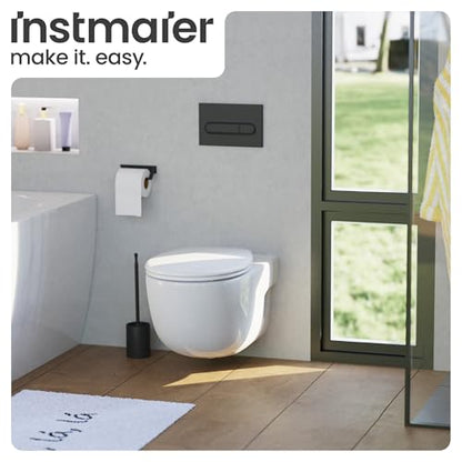 instmaier Alma WC-Sitz mit Absenkautomatik - Oval, Weiss