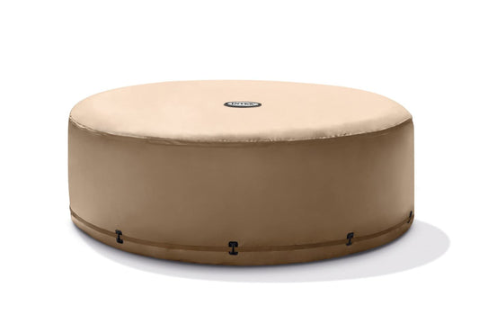 Intex PureSpa Abdeckung - Energieeffizient, Beige, 196cm