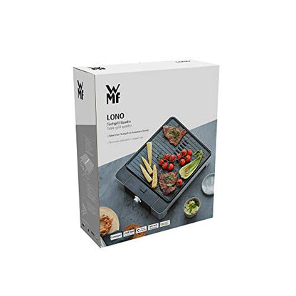 WMF Lono Tischgrill Quadro | kompakter Indoor-Elektrogrill