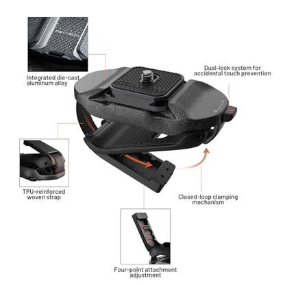 PGYTECH Beetle Kamera Clip V2 Arca – Schnellwechselsystem