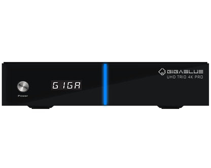 GigaBlue UHD Trio 4K PRO UHD Receiver - Combo Tuner, Schwarz