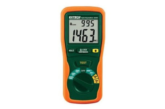 Extech 380260 digitales Isolationsprüfgerät - Auto-Range: Misst Isolationswiderstand elektrischer Anlagen für die Sicherheit.