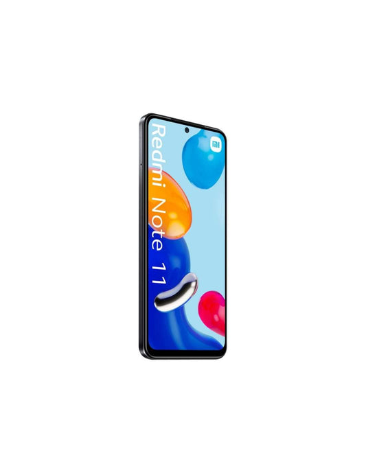 Xiaomi Redmi Note 11 Smartphone - 4GB RAM 128GB Graphite Gray. Rechteckiges, graues Smartphone für Telefonie und Internetnutzung.