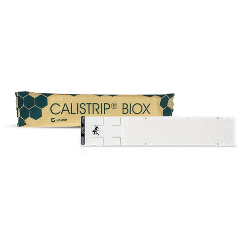 Calistrip BIOX Oxalsäurestreifen für Varroabehandlung - 10 Stück. Streifen zur Varroabehandlung in Bienenstöcken.