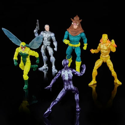 Marvel Legends Spider-Man 5er-Pack Action-Figuren - 15 cm