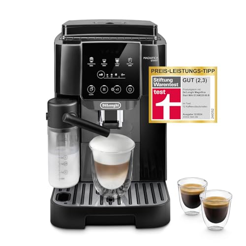 De’Longhi Magnifica Start Perfetto Kaffeevollautomat - Schwarz-Grau