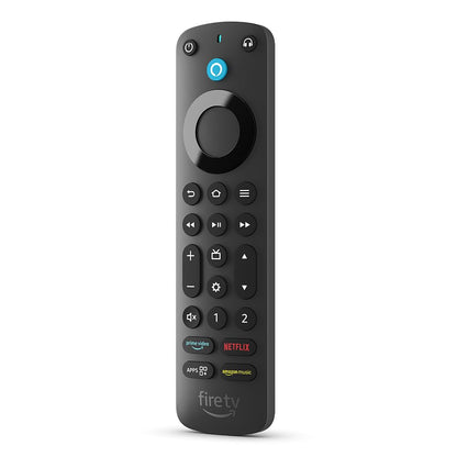Amazon Alexa-Sprachfernbedienung Pro für Fire TV mit Remote Finder – Tasten mit Hintergrundbeleuchtung