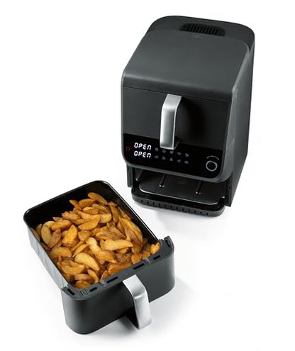 GOURMETmaxx FryUp Doppelkammer Heissluftfritteuse – 10 L MultiSize