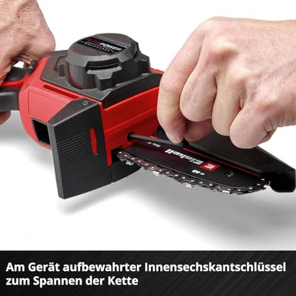 Einhell GE-PS 18/15 Li Akku-Astkettensäge – Power X-Change Bag Kit