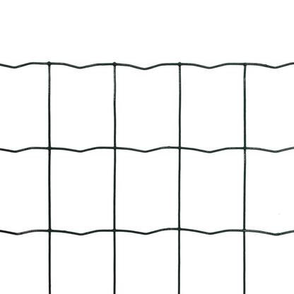 vidaXL Gartenzaun 25x1,5m - Wildzaun Maschendraht