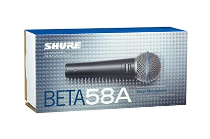 Shure BETA 58A Dynamisches Gesangsmikrofon Bühne Studio