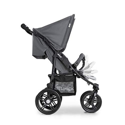 Hauck Roadster Duo SLX Zwillingswagen - Grau/Silber